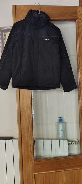 Chaqueta Wed'ze niño nieve negra