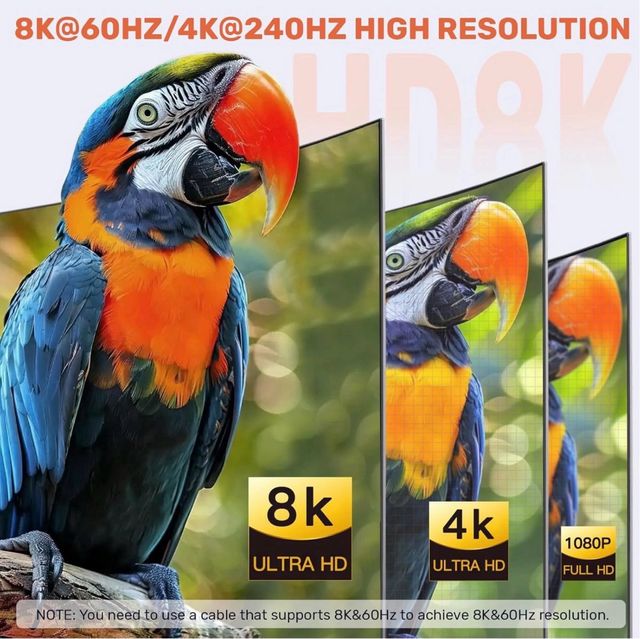 NUEVO! Conmutador 4k KVM Alxum 2 PCs 1 monitor