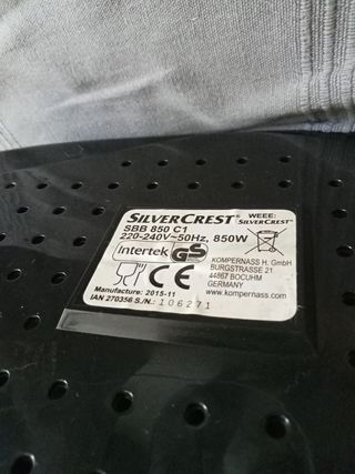 Panificadora Silvercrest SSB850 C1 - 750g-1250g