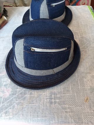 2 Sombreros denim vintage unisex