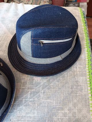 2 Sombreros denim vintage unisex