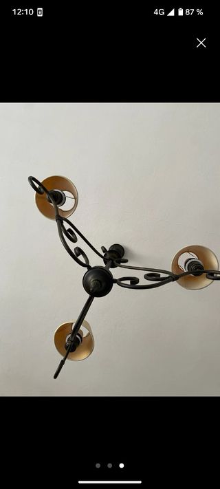 Lámpara 3 luces - Moderna