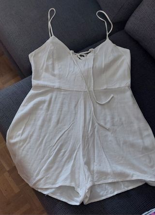 Mono corto blanco - Lino