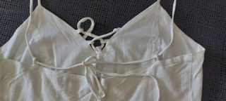 Mono corto blanco - Lino