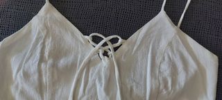Mono corto blanco - Lino
