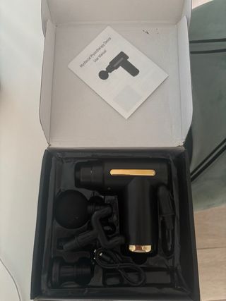 Pistola de masaje muscular