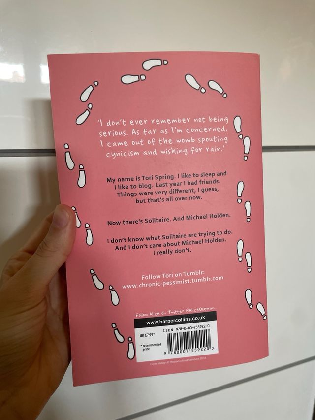 Libro Solitaire de Alice Oseman