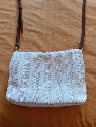 Bolso beige - bandolera