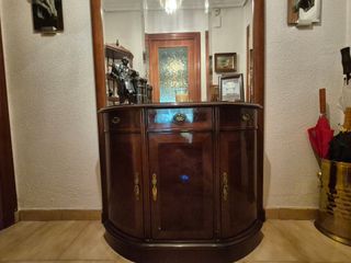 Mueble recibidor madera