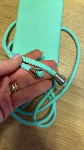 Custodia iPhone XR con Cordino - Verde