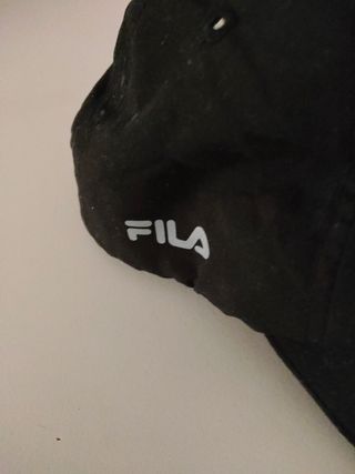 Gorra Fila negra