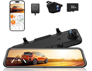 Dashcam Espejo Retrovisor GPS WiFi