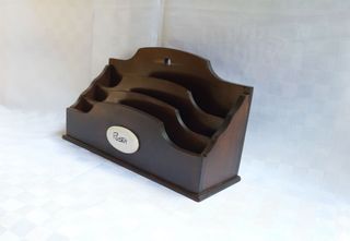  Portalettere legno-Porta-cartas decorativo madera