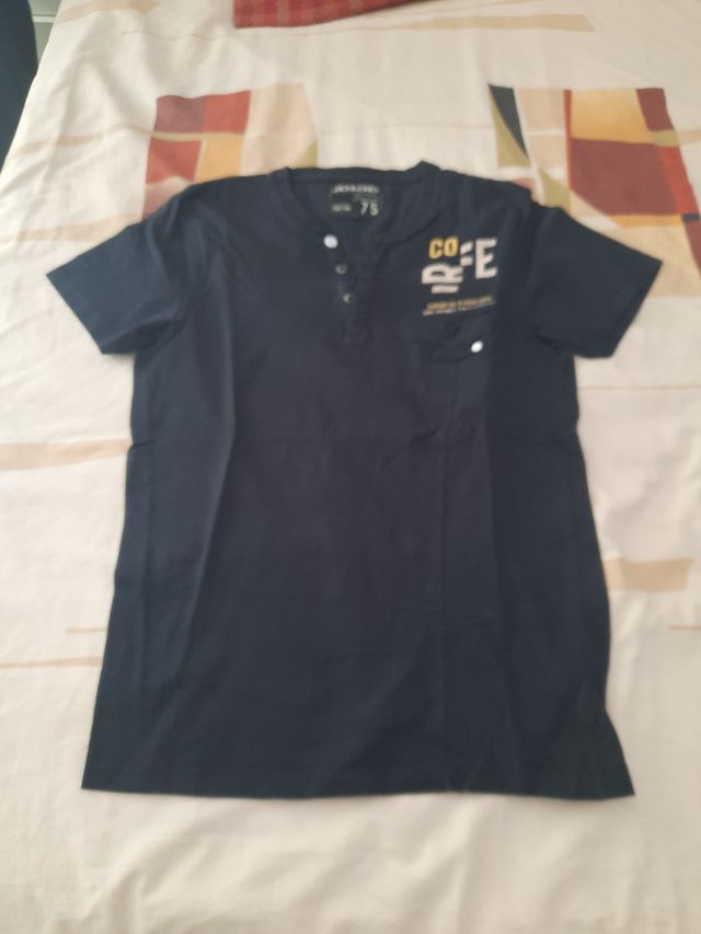 Camiseta Jack&Jones negra - Talla L