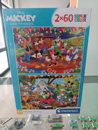 Puzzle Clementoni Mickey 2x60 peças
