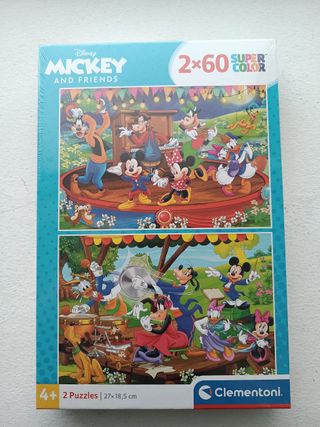 Puzzle Clementoni Mickey 2x60 peças