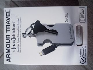 Cargador iPhone llavero