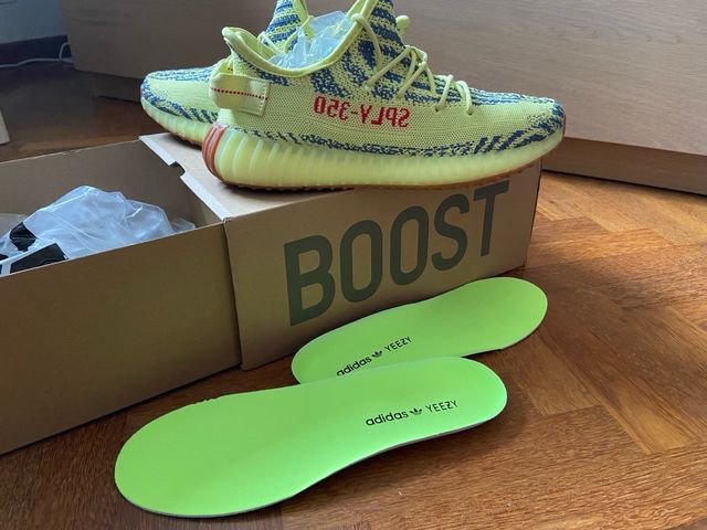 Adidas Yeezy 350 sneakers moda raro talla 43 uk 9