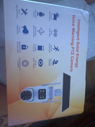 Cámara vigilancia WiFi alarma