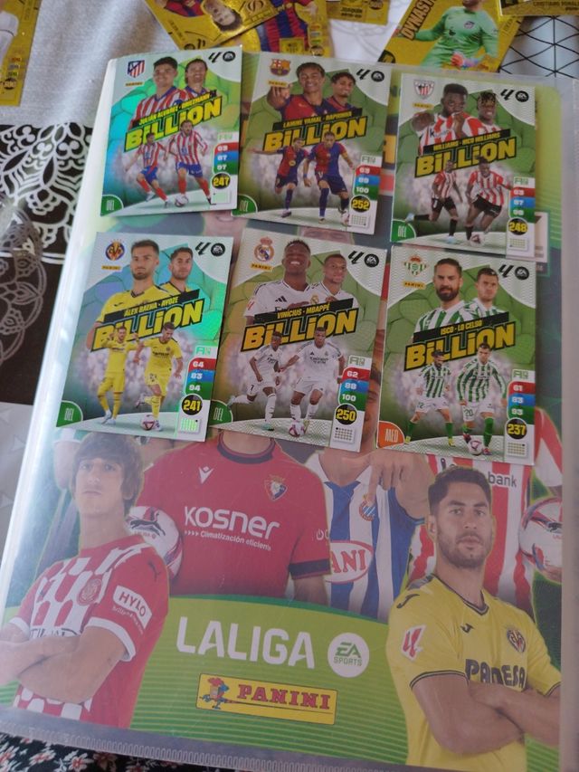 Adrenalyn XL 6 cartas Billion