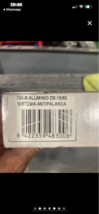 Cerradura EZCURRA - Anti-bumping