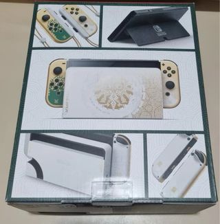 Nintendo Switch OLED Edición Zelda TOTK y Juegos 