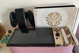 Nintendo Switch OLED Edición Zelda TOTK y Juegos 