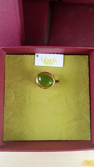 Anello Labriola Bronzo Verde