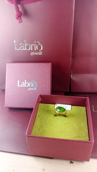Anello Labriola Bronzo Verde