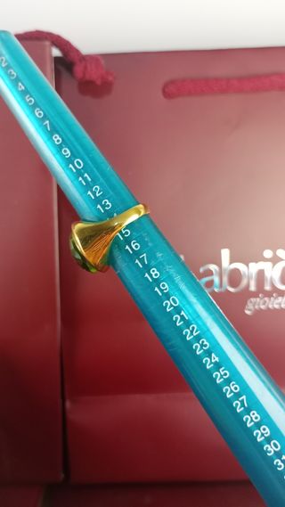 Anello Labriola Bronzo Verde