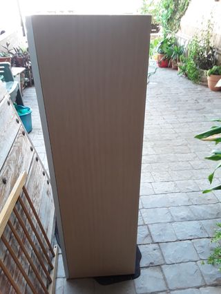 Armario con puertas de cristal