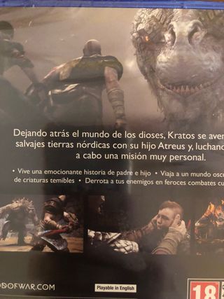 GOD OF WAR precintado para Ps4