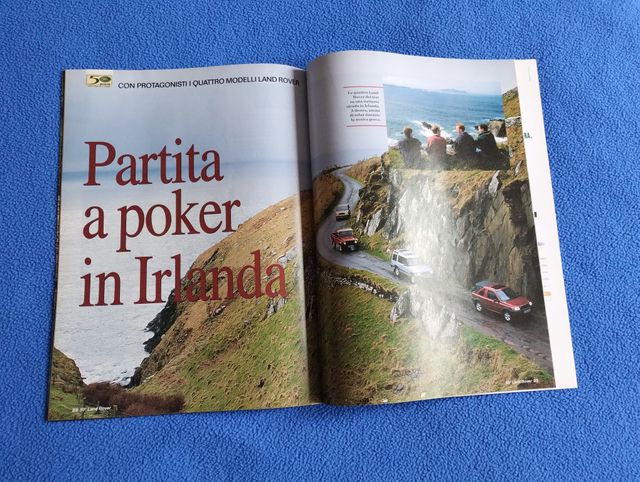 Land Rover - 50 anni - rivista 36 pagine