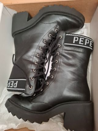 Botas Pepe Jeans negras - usadas 1 vez