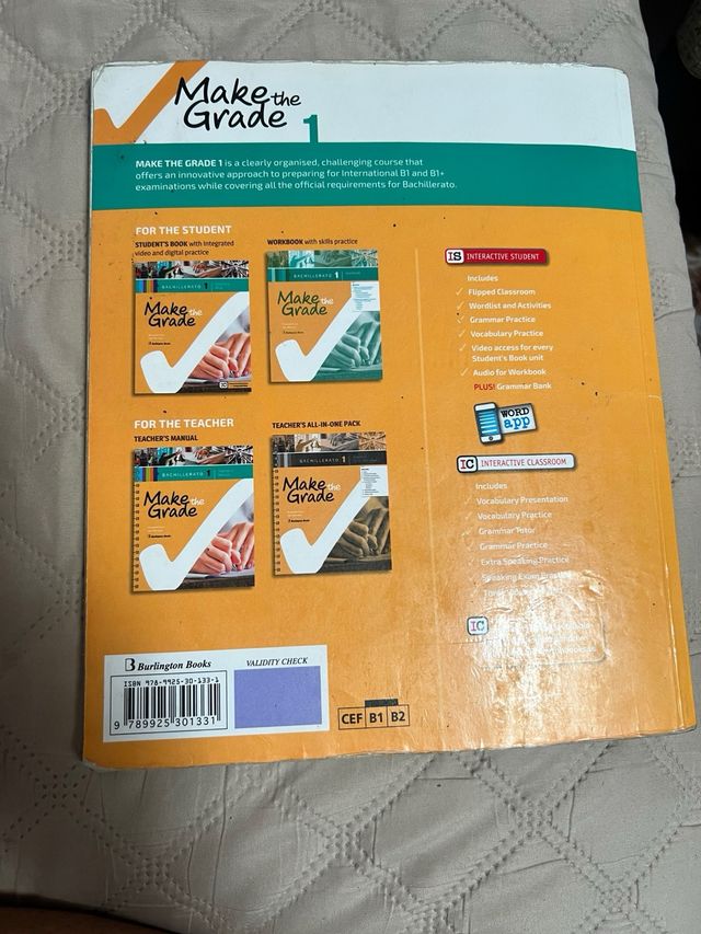 MAKE THE GRADE 1 BACH AL