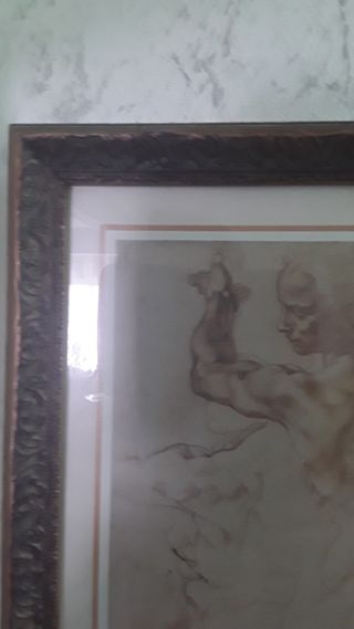 Cuadro antiguo Dibujo renacentista