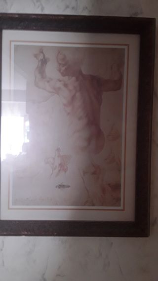 Cuadro antiguo Dibujo renacentista