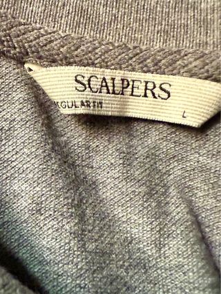 Polo Scalpers gris - Talla L