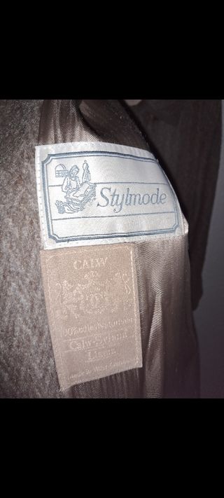 Abrigo beige señora talla M