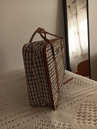 Maleta y neceser viaje - Marrón beige
