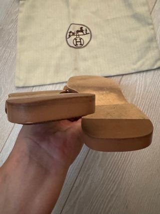 Sandali Hermes Oran - Marrone