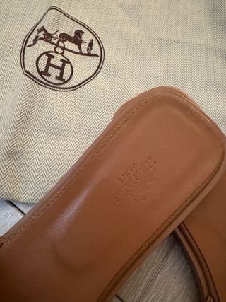 Sandali Hermes Oran - Marrone