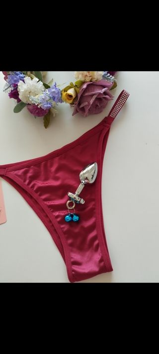 Braguitas rojas talla M