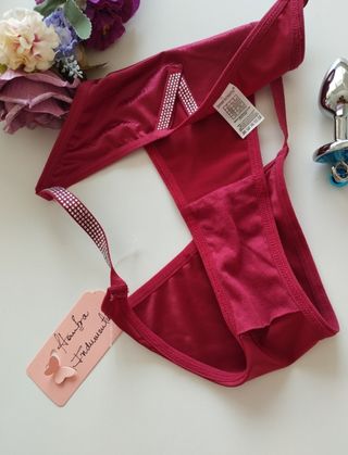 Braguitas rojas talla M