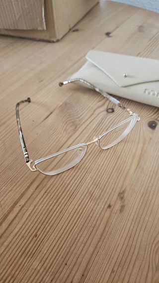 Gafas MO doradas - montura fina