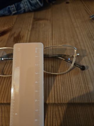 Gafas MO doradas - montura fina