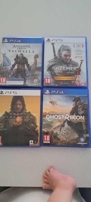 4 Juegos PS4/PS5 - Oferta!