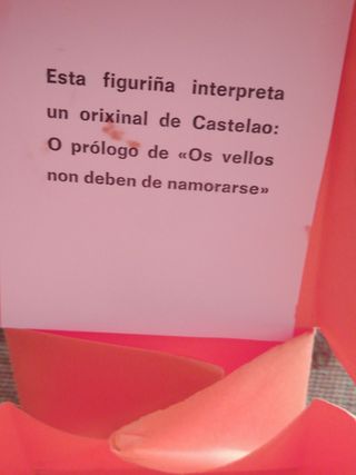 Collar Figura Pimpinela Sargadelos descatalogada