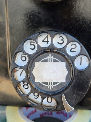 Antiguo Teléfono americano de 2 piezas años 20
