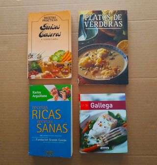 Libros cocina. Los 4x5€